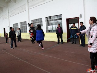 2014年三八节跳绳接力赛