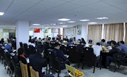 广东中山市一中考察团莅临石门一中考察交流