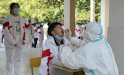 石门一中：核酸检测进校园 严把疫情防控关