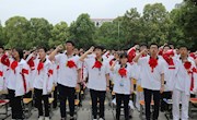 石门一中:传承五四精神 践行青春诺言