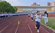 石门一中：举行“勿忘国耻 纪念九一八”长跑接力赛