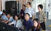 常德市教育局党组书记、局长唐汇诰巡视石门一中考点