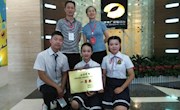 石门小选手省电视展播大赛获大奖