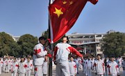 国旗下讲话-石门一中“送温暖、献爱心”班级募捐活动