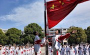 石门一中2019年上学期第七周升旗日志““我们的节日——清明”安全专题教育活动“