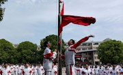 石门一中2019年上学期第九周升旗日志“全民国家安全教育“