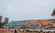 石门一中学生“勿忘国耻，纪念九一八” 长跑接力赛活动图片、成绩
