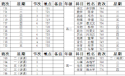 石门一中2021年下学期第四周教学工作安排
